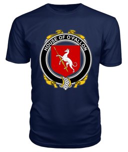 ScotsTee O'FALLON Coat Of Arms Family Crest House Of Ireland T Shirt