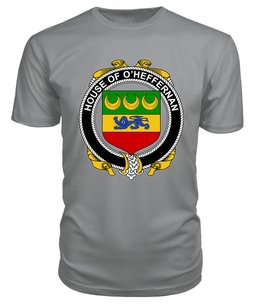 ScotsTee O'HEFFERNAN Coat Of Arms Family Crest House Of Ireland T Shirt