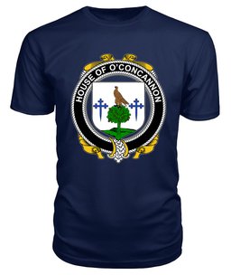 ScotsTee O'CONCANNON Coat Of Arms Family Crest House Of Ireland T Shirt