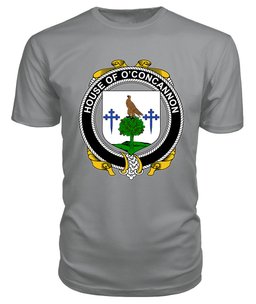 ScotsTee O'CONCANNON Coat Of Arms Family Crest House Of Ireland T Shirt