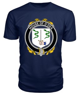 ScotsTee O'DEA Coat Of Arms Family Crest House Of Ireland T Shirt