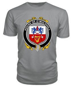 ScotsTee O'MULVIHILL Coat Of Arms Family Crest House Of Ireland T Shirt