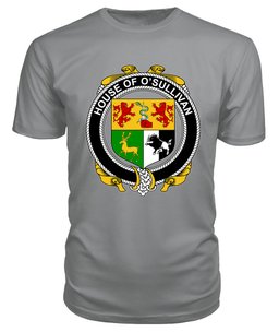 ScotsTee O'SULLIVAN Coat Of Arms Family Crest House Of Ireland T Shirt