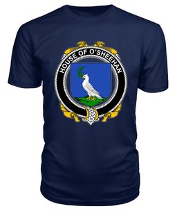 ScotsTee O'SHEEHAN Coat Of Arms Family Crest House Of Ireland T Shirt