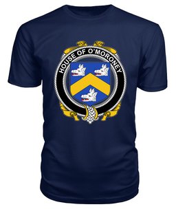 ScotsTee O'MORONEY Coat Of Arms Family Crest House Of Ireland T Shirt