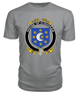 ScotsTee O'DUGGAN Coat Of Arms Family Crest House Of Ireland T Shirt