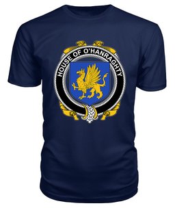 ScotsTee O'HANRAGHTY Coat Of Arms Family Crest House Of Ireland T Shirt