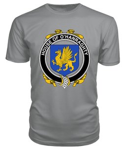 ScotsTee O'HANRAGHTY Coat Of Arms Family Crest House Of Ireland T Shirt