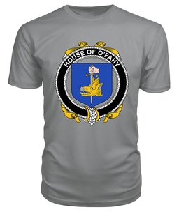ScotsTee O'FAHY Coat Of Arms Family Crest House Of Ireland T Shirt