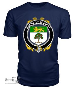 ScotsTee MURPHY (O’Morchoe) Coat Of Arms Family Crest House Of Ireland T Shirt