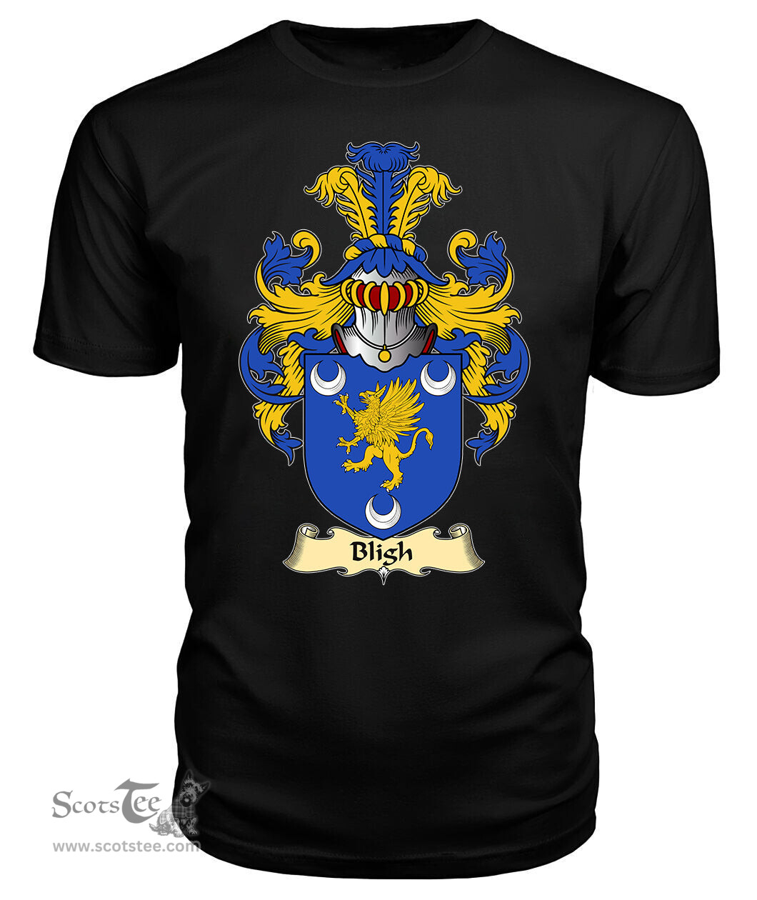 ScotsTee Bligh Coat Of Arms Family Crest Ireland V23 T Shirt