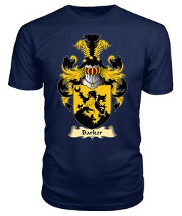 ScotsTee Barker Coat Of Arms Family Crest Ireland V23 T Shirt