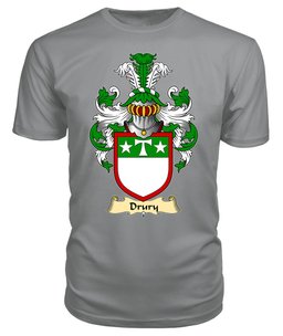 ScotsTee Drury or MacDrury Coat Of Arms Family Crest Ireland V23 T Shirt