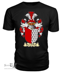 ScotsTee Blanchfield Coat Of Arms Family Crest Ireland V23 T Shirt