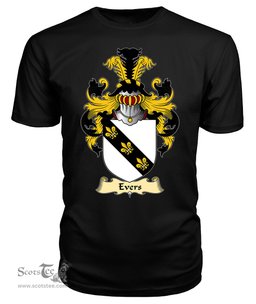 ScotsTee Evers Coat Of Arms Family Crest Ireland V23 T Shirt