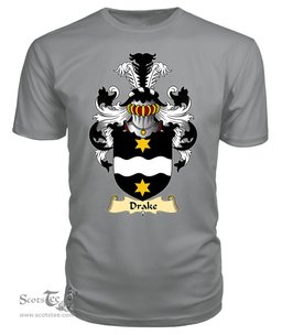 ScotsTee Drake Coat Of Arms Family Crest Ireland V23 T Shirt