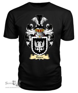 ScotsTee Hoare Coat Of Arms Family Crest Ireland V23 T Shirt