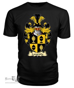 ScotsTee Langrishe Coat Of Arms Family Crest Ireland V23 T Shirt