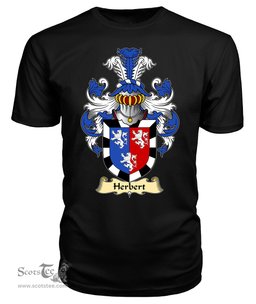ScotsTee Herbert Coat Of Arms Family Crest Ireland V23 T Shirt