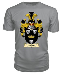 ScotsTee Lyndon or Glindon Coat Of Arms Family Crest Ireland V23 T Shirt