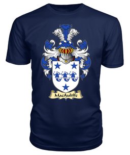 ScotsTee MacAuliffe Coat Of Arms Family Crest Ireland V23 T Shirt