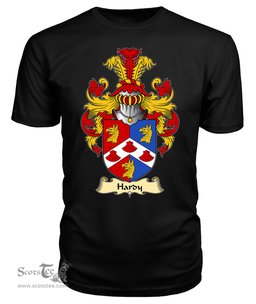 ScotsTee Hardy or Hardiman Coat Of Arms Family Crest Ireland V23 T Shirt