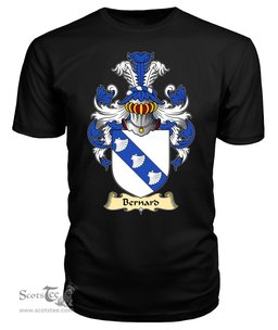 ScotsTee Bernard Coat Of Arms Family Crest Ireland V23 T Shirt