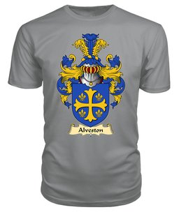 ScotsTee Alveston or Alverston Coat Of Arms Family Crest Ireland V23 T Shirt