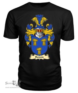 ScotsTee Bennis Coat Of Arms Family Crest Ireland V23 T Shirt
