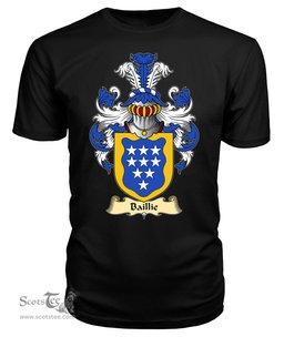 ScotsTee Baillie Coat Of Arms Family Crest Ireland V23 T Shirt