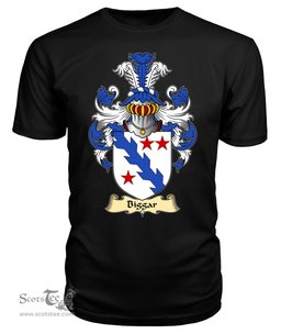 ScotsTee Biggar Coat Of Arms Family Crest Ireland V23 T Shirt