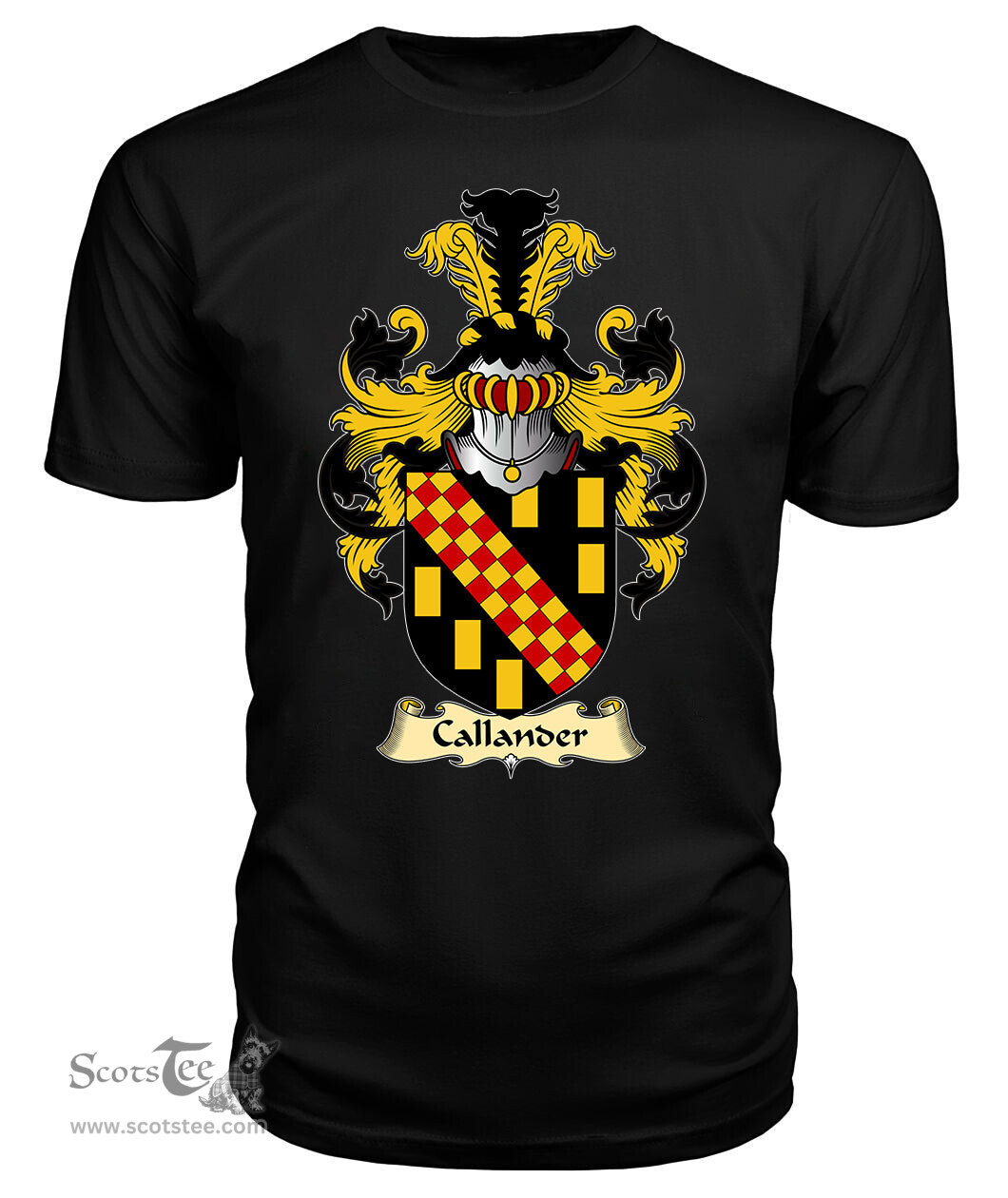 ScotsTee Callander Coat Of Arms Family Crest Ireland V23 T Shirt