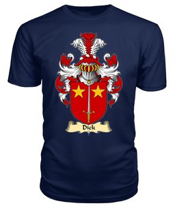 ScotsTee Dick Coat Of Arms Family Crest Ireland V23 T Shirt