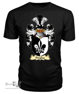 ScotsTee Finglas Coat Of Arms Family Crest Ireland V23 T Shirt