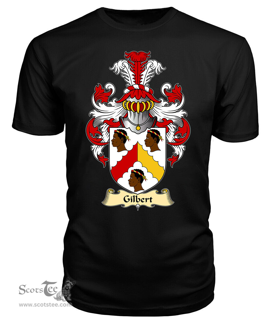 ScotsTee Gilbert Coat Of Arms Family Crest Ireland V23 T Shirt