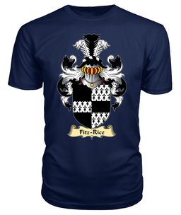 ScotsTee Fitz-Rice Coat Of Arms Family Crest Ireland V23 T Shirt
