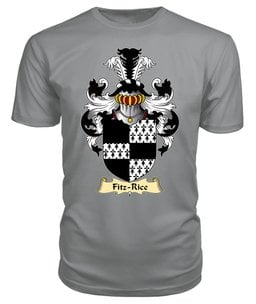 ScotsTee Fitz-Rice Coat Of Arms Family Crest Ireland V23 T Shirt
