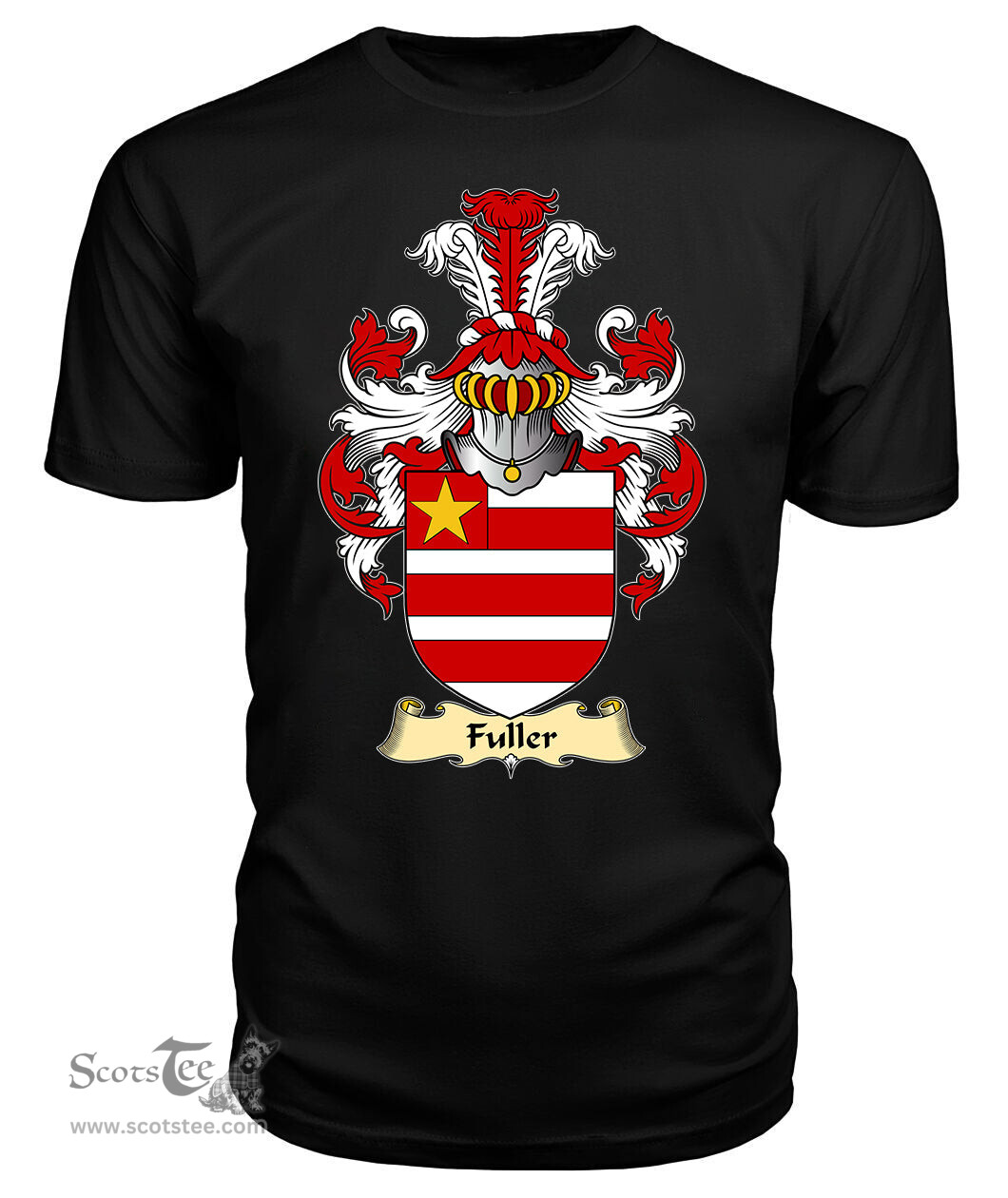 ScotsTee Fuller Coat Of Arms Family Crest Ireland V23 T Shirt