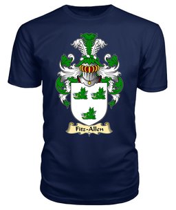 ScotsTee Fitz-Allen Coat Of Arms Family Crest Ireland V23 T Shirt