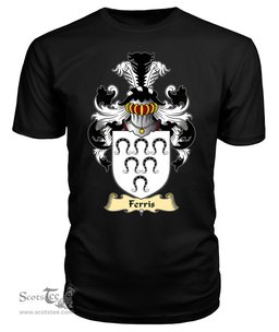 ScotsTee Ferris Coat Of Arms Family Crest Ireland V23 T Shirt