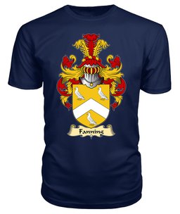 ScotsTee Fanning Coat Of Arms Family Crest Ireland V23 T Shirt