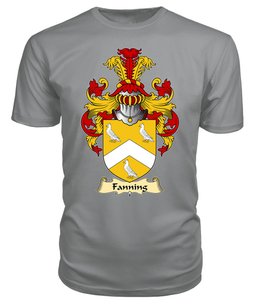 ScotsTee Fanning Coat Of Arms Family Crest Ireland V23 T Shirt