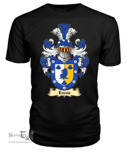 ScotsTee Ennis Coat Of Arms Family Crest Ireland V23 T Shirt