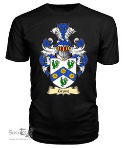 ScotsTee Grove Coat Of Arms Family Crest Ireland V23 T Shirt