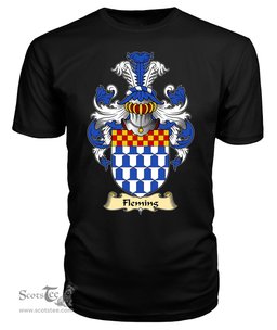 ScotsTee Fleming Coat Of Arms Family Crest Ireland V23 T Shirt