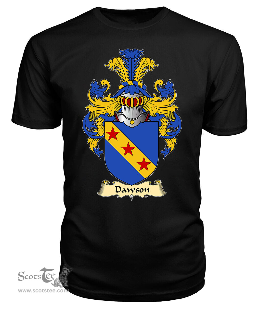 ScotsTee Dawson Coat Of Arms Family Crest Ireland V23 T Shirt