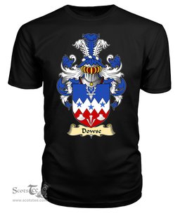 ScotsTee Dowse or Douse Coat Of Arms Family Crest Ireland V23 T Shirt