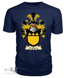 ScotsTee Graham or Grahan Coat Of Arms Family Crest Ireland V23 T Shirt