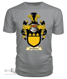 ScotsTee Graham or Grahan Coat Of Arms Family Crest Ireland V23 T Shirt
