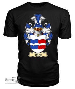 ScotsTee Elliott Coat Of Arms Family Crest Ireland V23 T Shirt